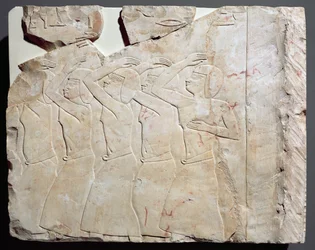 Relief de la tombe de Nes-Peka-Shuty, Deir El-Bahri, Thèbes, (détail)