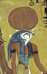 Égypte ancienne, peinture murale, tombe de Sennedjem, tombe des nobles, Thèbes, Deir el Medina