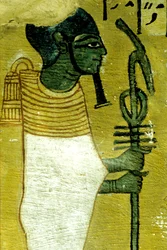Égypte ancienne, peinture murale, tombe de Sennedjem, tombe des nobles, Thèbes, Deir el Medina
