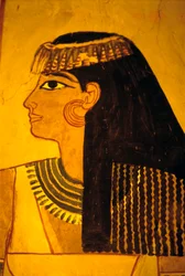 Égypte ancienne, peinture murale, tombe de Sennufer, tombe des nobles, Thèbes