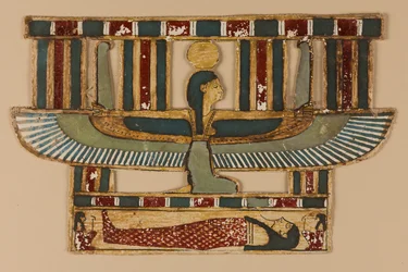 Cartonnage Applique, 305 BCE -395 CE (linen, gesso)