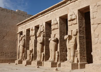 Sculptures des divinités, temple d