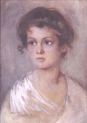 Étude - Une Belle Jeune Fille