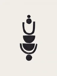 Formes géométriques équilibrées