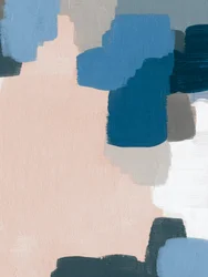 Blocs abstraits bleu pâle