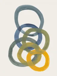 Cercles organiques qui se chevauchent