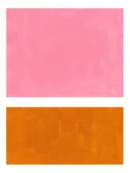 Blocs abstraits rose et orange