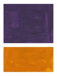 Blocs abstraits violet et orange