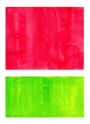 Blocs rose vif et vert