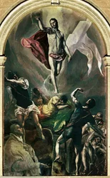 Résurrection (peinture sur toile)