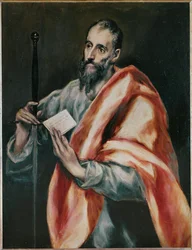 Saint Paul, apôtre (peinture sur toile)