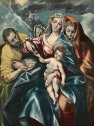 La Sainte Famille avec Marie-Madeleine, vers 1590-95