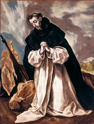 Sainte Dominique en prière