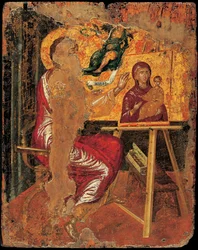 Saint Luc dessinant la Vierge
