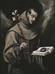 Saint Antoine de Padoue, vers 1580