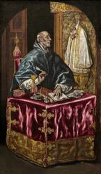 Saint Ildefonso, vers 1603-1614
