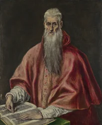 Saint Jérôme en cardinal, 1590-1600