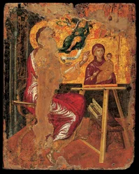 Saint Luc peignant la Vierge