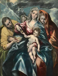 La Sainte Famille avec Marie-Madeleine, vers 1590-1595