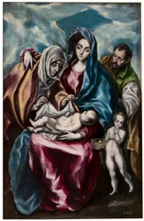 La Sainte Famille avec Sainte Anne et Saint Jean