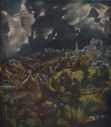 Tolède, Vue de Tolède, 1599-1600, 1938