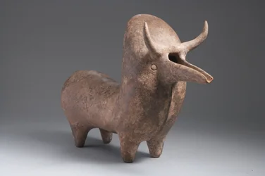 Rhyton Amlash en forme de taureau Zébu