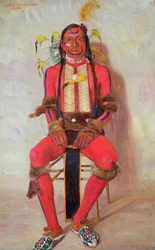 Voit un cheval blanc