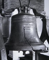 La cloche de la Liberté, fondue en 1752