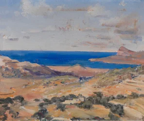 Rivage avec Mer Bleue, n.d.