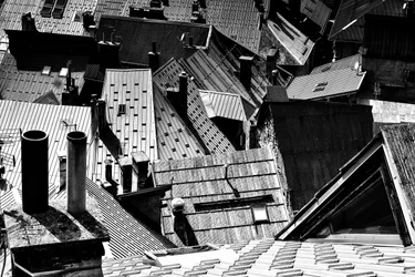 Toits urbains géométriques