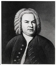 Portrait de Johann Sebastian Bach, compositeur allemand