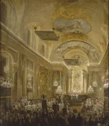 Le baptême de Karl Gustav, duc de Småland