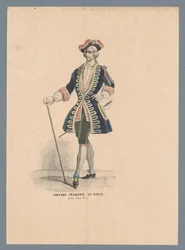 Costume français, 18e siècle (sous Louis XV)