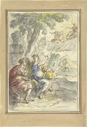 Clymène raconte à son fils Phaéton son père Apollon