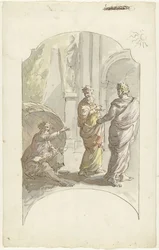 Diogène demande à Alexandre de ne pas se tenir dans sa lumière