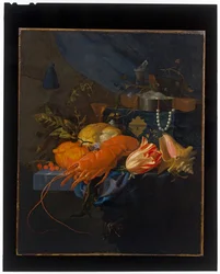 Nature morte avec un homard