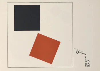 À propos de deux carrés, 1922