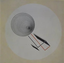 Proun 93. Spirale flottante, 1924