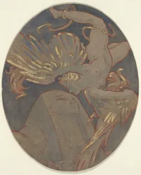 Copie du plafond de Rondel-Sargent au Museum of Fine Arts de Boston