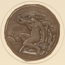 Dessin pour Étoile de la Fortune, 1892