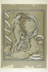Étude de figure pour Rubaiyat d