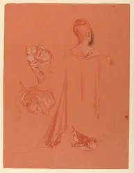 Étude pour "Procession de mariage"