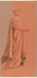 Étude pour "Procession de mariage"