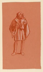 Étude pour "Procession de mariage"