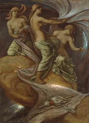 Les Parques rassemblant les étoiles, 1887