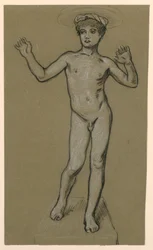 Étude de figure pour un design de fontaine