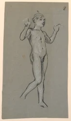 Étude de figure pour un design de fontaine