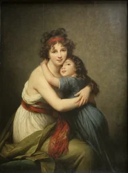 Elisabeth Louise Vigée-Lebrun, Madame Vigée-Lebrun et sa fille