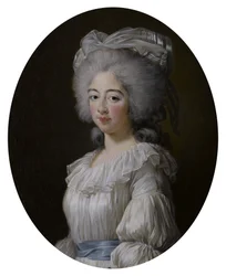 Portrait de Marie Joséphine de Savoie (1753-1810), comtesse de Provence