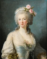 Presumed portrait of Jeanne de Valois-Saint-Rémy